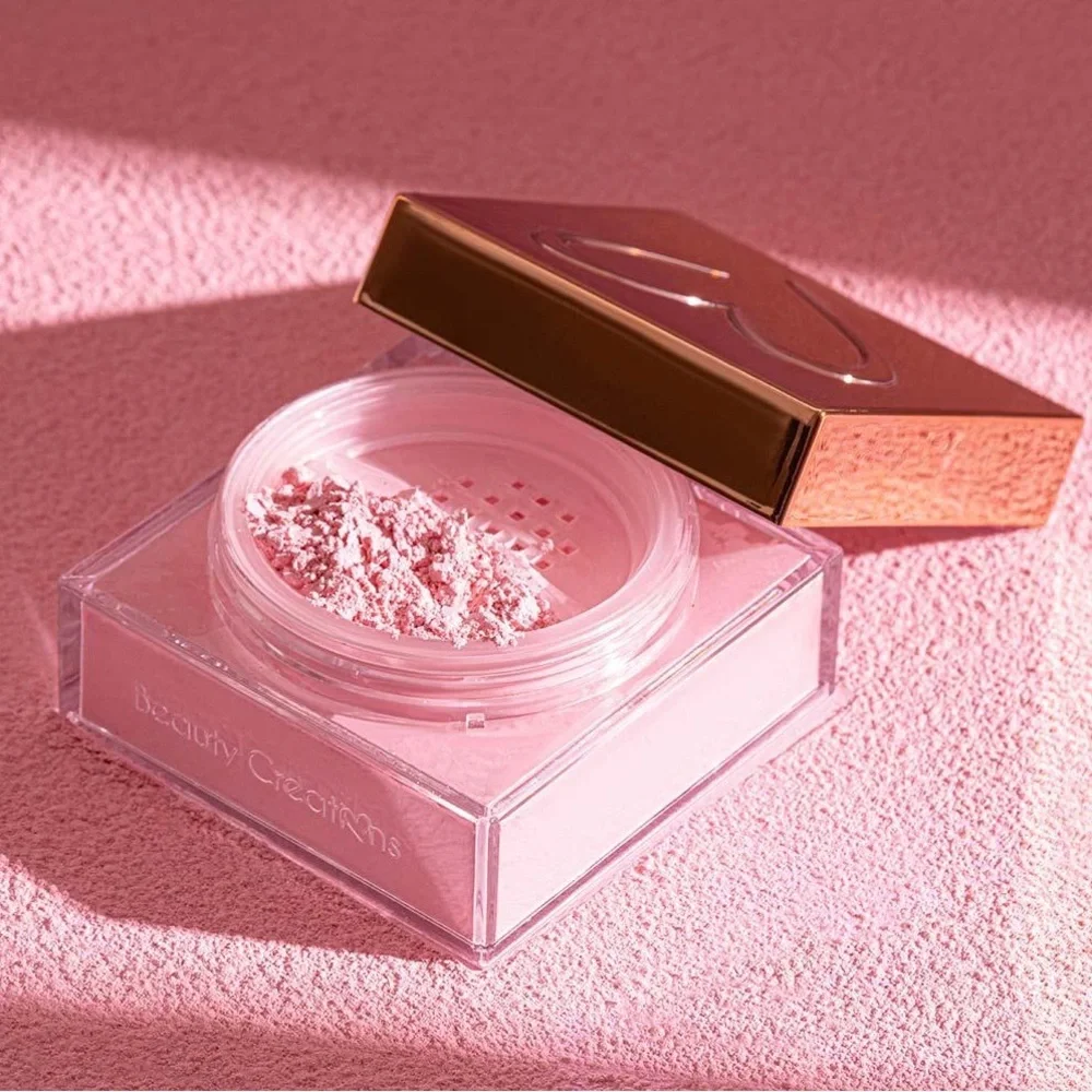 Beauty Creations Pink Cloud Bye Filter Loose Setting Powder- talc free, blurring